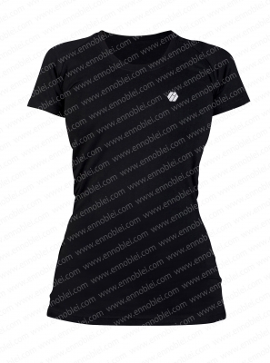 Ennoble-422 Ladies Basic Shirt Black