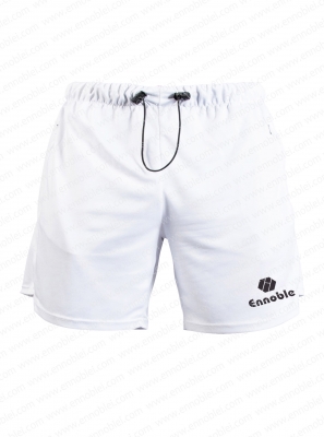 Ennoble-429 Mens Shorts White