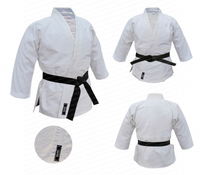 Ennoble-694 Judo White Jacket