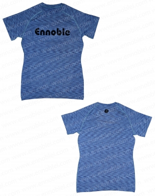 Ennoble-769 Ladies Melange Shirt SS