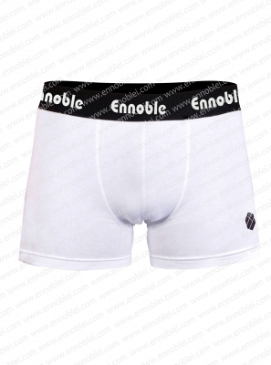 Ennoble-426 Mens Boxer White